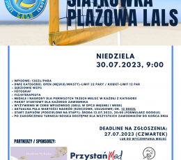 II Turniej Siatkówki Plażowej LALS